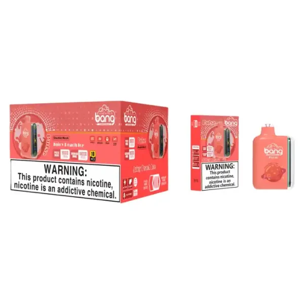 Bang Pulse 18K 18000 Puffs Adjustable Airflow 26ml E-liquid 0% 2% 3% 5% Nicotine Type-C Charging Disposable Vape 39 Bang Pulse 18K 18000 Puffs Adjustable Airflow 26ml E-liquid 0% 2% 3% 5% Nicotine Type-C Charging Disposable Vape