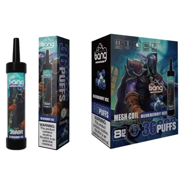 Bang 36K (36000) Puffs DTL LED Color Light 40ml E-liquid Type-C Charging 0% 2% 3% 5% Nicotine Disposable Vape Pen 13 Bang 36K (36000) Puffs DTL LED Color Light 40ml E-liquid Type-C Charging 0% 2% 3% 5% Nicotine Disposable Vape Pen vapes88.com