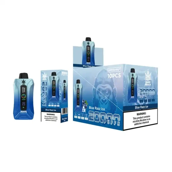 Bang Beach 20K (20000) Puffs LED Display Adjustable Airflow 35 ml E-liquid 650mAh Battery 0% 2% 3% 5% Nicotine Disposable Vape 12 Bang Beach 20K(20000) Puffs LED Display Adjustable airflow 35 ml E-liquid 650mAh Battery 0% 2% 3% 5% Nicotine Disposable Vape