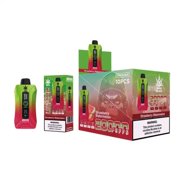 Bang Beach 20K (20000) Puffs LED Display Adjustable Airflow 35 ml E-liquid 650mAh Battery 0% 2% 3% 5% Nicotine Disposable Vape 4 Bang Beach 20K(20000) Puffs LED Display Adjustable airflow 35 ml E-liquid 650mAh Battery 0% 2% 3% 5% Nicotine Disposable Vape