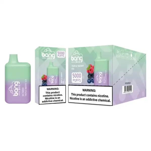 Bang Box BC 5K (5000) Puffs 2% 5% Nicotine 13ml E-liquid Type-C Charging Disposable Vape Pen 46 Bang Box BC 5K(5000) Puffs 2% 5% Nicotine 13ml E-liquid Type C Charging Disposable Vape Pen