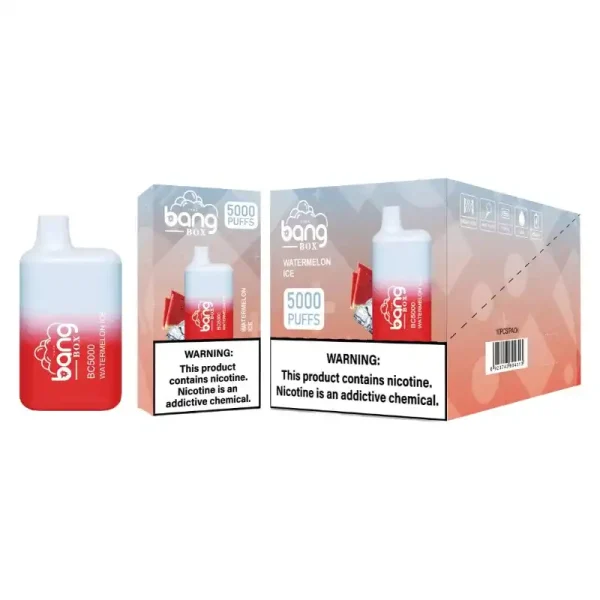 Bang Box BC 5K (5000) Puffs 2% 5% Nicotine 13ml E-liquid Type-C Charging Disposable Vape Pen 48 Bang Box BC 5K(5000) Puffs 2% 5% Nicotine 13ml E-liquid Type C Charging Disposable Vape Pen