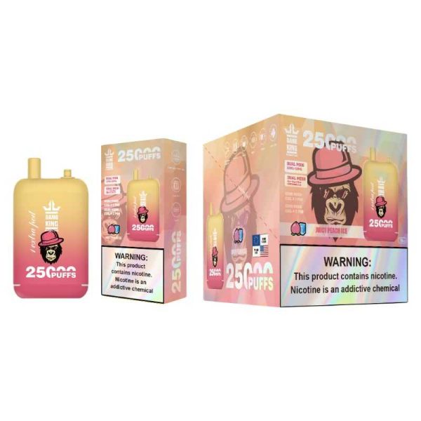 Bang King 25K 25000 Puffs Dual Pods 46ml E-liquid 0% 2% 3% 5% Nicotine Type-C Charging Disposable Vape 36 Bang King 25000 puff Disposable Vape 25k Dual Pods