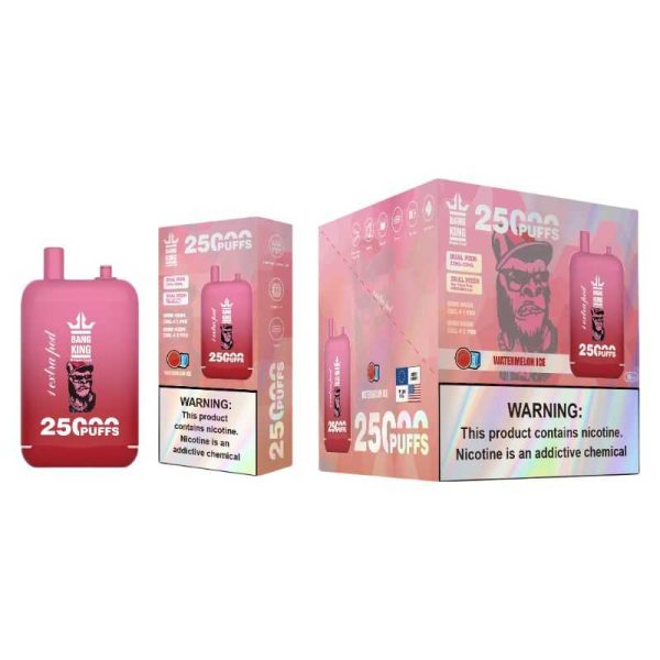 Bang King 25K 25000 Puffs Dual Pods 46ml E-liquid 0% 2% 3% 5% Nicotine Type-C Charging Disposable Vape 29 Bang King 25000 puff Disposable Vape 25k Dual Pods
