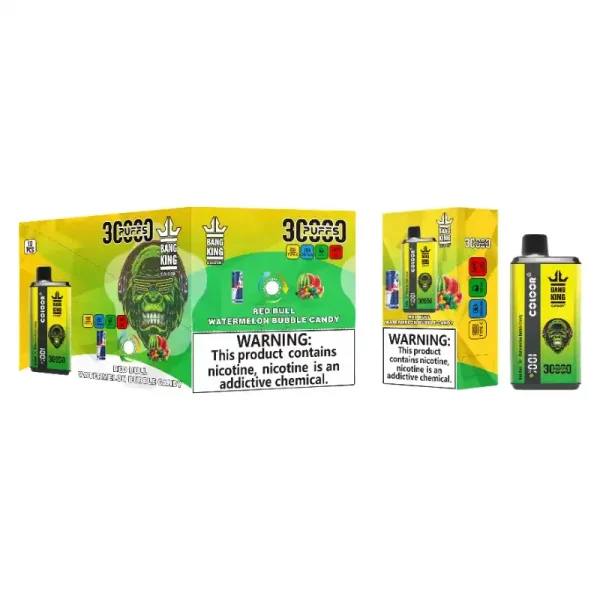 Bang King 30K (30000) Puffs New Double Flavor 0% 2% 3% 5% Nicotine LED Digital Display 36ml E-liquid Disposable Vape 35 Bang King 30K(30000) Puffs New Double Flavor 0% 2% 3% 5% Nicotine LED Digital Display 36ml E-liquid Disposable Vape