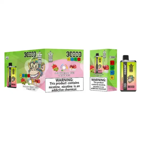 Bang King 30K (30000) Puffs New Double Flavor 0% 2% 3% 5% Nicotine LED Digital Display 36ml E-liquid Disposable Vape 38 Bang King 30K(30000) Puffs New Double Flavor 0% 2% 3% 5% Nicotine LED Digital Display 36ml E-liquid Disposable Vape