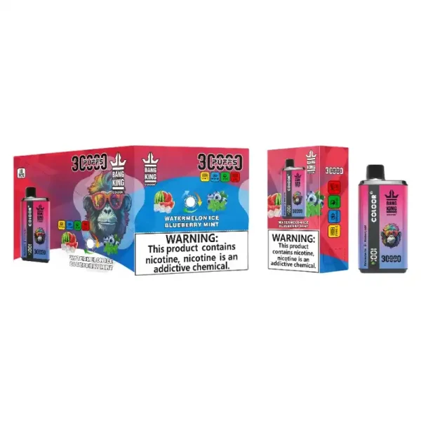 Bang King 30K (30000) Puffs New Double Flavor 0% 2% 3% 5% Nicotine LED Digital Display 36ml E-liquid Disposable Vape 41 Bang King 30K(30000) Puffs New Double Flavor 0% 2% 3% 5% Nicotine LED Digital Display 36ml E-liquid Disposable Vape