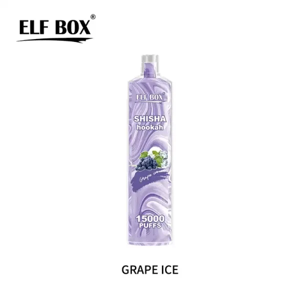 ELF BOX LS 15K (15000) Puffs Shisha Hookah Rechargeable 26ml E-juice 2% 5% Nicotine Type-C Charging Disposable Vape 10 ELF BOX LS 15K(15000) Puffs Shisha Hookah Rechargeable 26ml e-juice 2% 5% Nicotine Type-C charging Disposable Vape