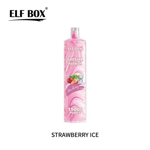 ELF BOX LS 15K (15000) Puffs Shisha Hookah Rechargeable 26ml E-juice 2% 5% Nicotine Type-C Charging Disposable Vape 6 ELF BOX LS 15K(15000) Puffs Shisha Hookah Rechargeable 26ml e-juice 2% 5% Nicotine Type-C charging Disposable Vape