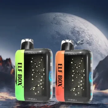 Home 31 ELF BOX PULSE X 25k (25000) Puffs 3D Curved Screen 18ml E-liquid Beautiful Disposable Vape