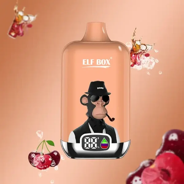 ELF Box Digital 12K (12000) Puffs LED Display 25ml E-liquid 0% 2% 3% 5% Nicotine Type-C Rechargeable Disposable Vape 4 ELF Box Digital 12K(12000) puffs LED Display 25ml E-liquid 0% 2% 3% 5% Nicotine Type-C Rechargeable Disposable Vape