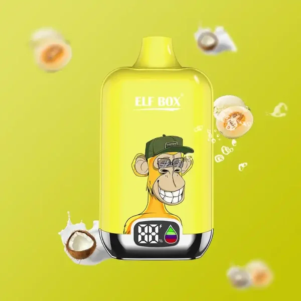 ELF Box Digital 12K (12000) Puffs LED Display 25ml E-liquid 0% 2% 3% 5% Nicotine Type-C Rechargeable Disposable Vape 5 ELF Box Digital 12K(12000) puffs LED Display 25ml E-liquid 0% 2% 3% 5% Nicotine Type-C Rechargeable Disposable Vape