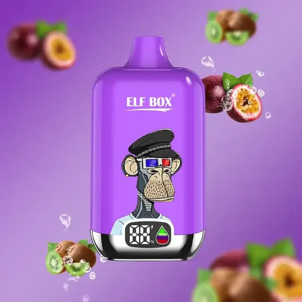 ELF Box Digital 12K (12000) Puffs LED Display 25ml E-liquid 0% 2% 3% 5% Nicotine Type-C Rechargeable Disposable Vape 7 ELF Box Digital 12K(12000) puffs LED Display 25ml E-liquid 0% 2% 3% 5% Nicotine Type-C Rechargeable Disposable Vape