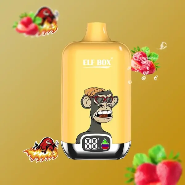 ELF Box Digital 12K (12000) Puffs LED Display 25ml E-liquid 0% 2% 3% 5% Nicotine Type-C Rechargeable Disposable Vape 9 ELF Box Digital 12K(12000) puffs LED Display 25ml E-liquid 0% 2% 3% 5% Nicotine Type-C Rechargeable Disposable Vape
