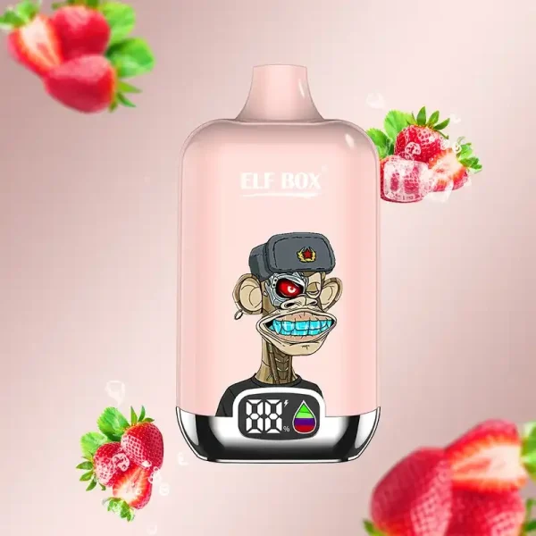 ELF Box Digital 12K (12000) Puffs LED Display 25ml E-liquid 0% 2% 3% 5% Nicotine Type-C Rechargeable Disposable Vape 10 ELF Box Digital 12K(12000) puffs LED Display 25ml E-liquid 0% 2% 3% 5% Nicotine Type-C Rechargeable Disposable Vape