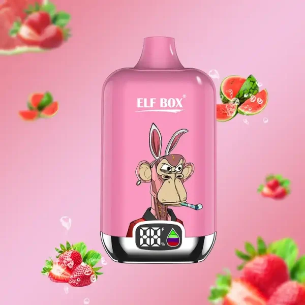 ELF Box Digital 12K (12000) Puffs LED Display 25ml E-liquid 0% 2% 3% 5% Nicotine Type-C Rechargeable Disposable Vape 11 ELF Box Digital 12K(12000) puffs LED Display 25ml E-liquid 0% 2% 3% 5% Nicotine Type-C Rechargeable Disposable Vape