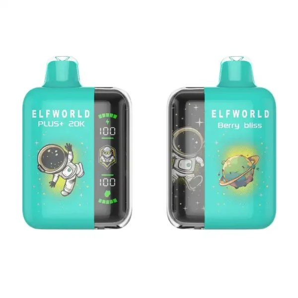 Elfworld PLUS 25K 20000 Puffs 0% 2% 3% And 5% Nicotine LCD Screen Display 22ml E-liquid Capacity Display Disposable Vape 2 Elfworld PLUS 20000 Puffs nicotine strengths: 0%, 2%, 3%, and 5% LCD Screen Display 22ml e-liquid capacity Display Disposable Vape