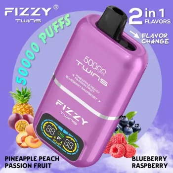 Home 27 Fizzy Twins 50K (50000) Puffs Dual Flavors 50ML E-liquid Mesh Coil 850 mAh Battery 2% 5% Nicotine LCD Screen Disposable Vape – A New Era in Vaping Innovation
