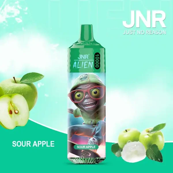 JNR Alien 10K (10000) Puffs 2% 5% Nicotine 20ML E-liquid 850mAh Rechargeable Battery LED (RGB) Lights Disposable Vape 35 JNR Alien 10K (10000) Puffs 2% 5% Nicotine 20ML E-liquid 850mAh Rechargeable Battery LED (RGB) Lights Disposable Vape