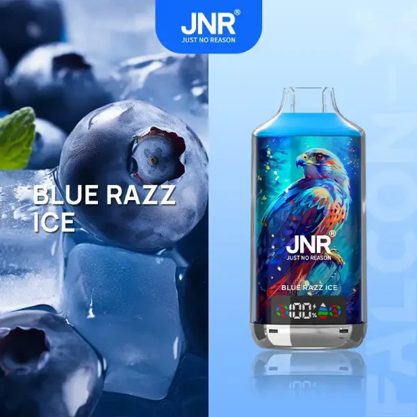 JNR Falcon X 18K (18000) Puffs LED Display 2% Nicotine 24ml E-liquid Disposable Vape 8 JNR Falcon X 18K (18000) Puffs LED Display 2% Nicotine 24ml E-liquid Disposable Vape