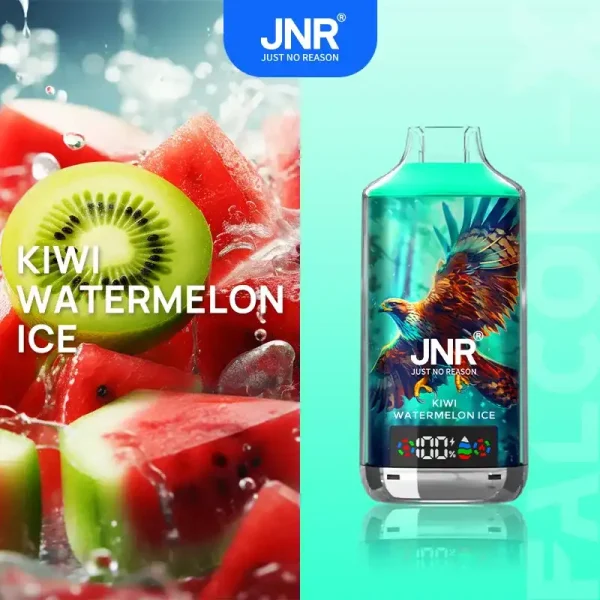 JNR Falcon X 18K (18000) Puffs LED Display 2% Nicotine 24ml E-liquid Disposable Vape 16 JNR Falcon X 18K (18000) Puffs LED Display 2% Nicotine 24ml E-liquid Disposable Vape