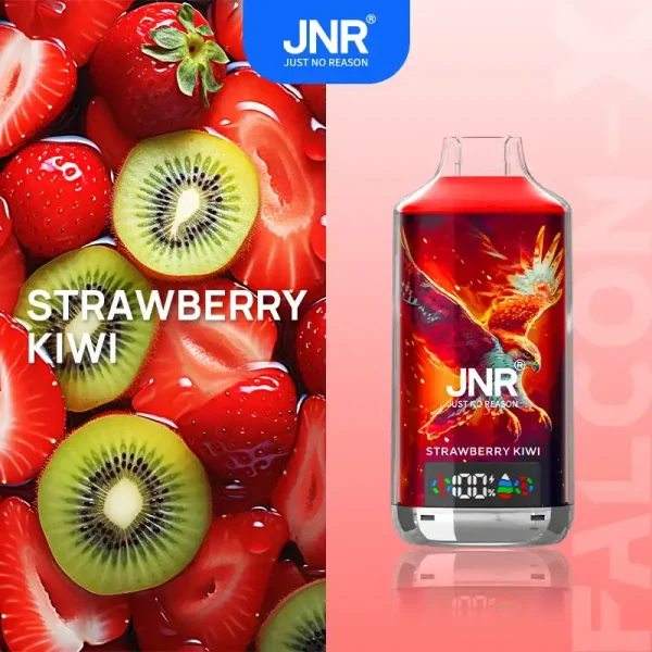 JNR Falcon X 18K (18000) Puffs LED Display 2% Nicotine 24ml E-liquid Disposable Vape 25 JNR Falcon X 18K (18000) Puffs LED Display 2% Nicotine 24ml E-liquid Disposable Vape