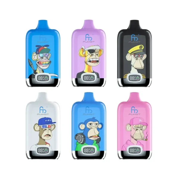 RandM Fumot Digital Box 12K (12000) Puffs 2% 5% Nicotine 20 ML E-liquid 850mAh Battery Disposable Vape 1 RandM Fumot Digital Box 12K (12000) Puffs 2% 5% Nicotine 20 ML E-liquid 850mAh Battery Disposable Vape