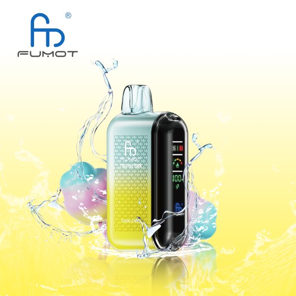 RandM Fumot Tornado 20K (20000) Puffs LCD Screen 28ML E-liquid Metal Painting Craft Disposable Vape 6 RandM Fumot Tornado 20K (20000) Puffs LCD Screen 28ML E-liquid Metal Painting Craft Disposable Vape