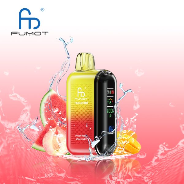 RandM Fumot Tornado 20K (20000) Puffs LCD Screen 28ML E-liquid Metal Painting Craft Disposable Vape 12 RandM Fumot Tornado 20K (20000) Puffs LCD Screen 28ML E-liquid Metal Painting Craft Disposable Vape