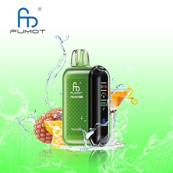 RandM Fumot Tornado 20K (20000) Puffs LCD Screen 28ML E-liquid Metal Painting Craft Disposable Vape 15 RandM Fumot Tornado 20K (20000) Puffs LCD Screen 28ML E-liquid Metal Painting Craft Disposable Vape