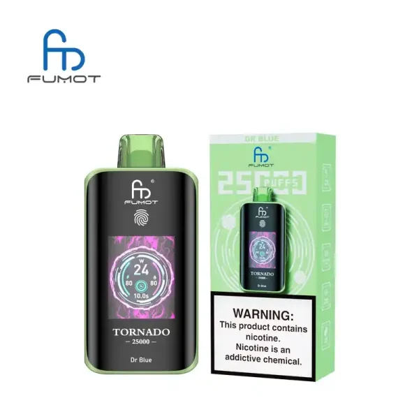 RandM Fumot Tornado 25K (25000) Puffs 3D Curved Screen 2% 5% Nicotine 700mAh Rechargeable Battery Touch Switch Disposable Vape 9 RandM Fumot Tornado 25K (25000) Puffs 3D Curved Screen 2% 5% Nicotine 700mAh Rechargeable Battery  Touch Switch Disposable Vape
