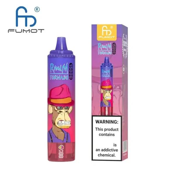 RandM Tornado 15K (15000) Puffs LED Display 25ml E-liquid 850mAh Rechargeable Battery 2% 5% Nicotine Disposable Vape 17 RandM Tornado 15K (15000) Puffs LED Display 25ml E-liquid 850mAh Rechargeable Battery 2% 5% Nicotine Disposable Vape