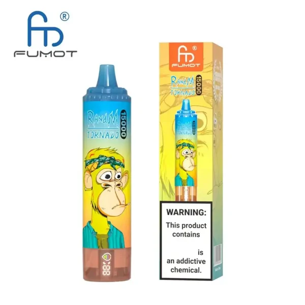 RandM Tornado 15K (15000) Puffs LED Display 25ml E-liquid 850mAh Rechargeable Battery 2% 5% Nicotine Disposable Vape 19 RandM Tornado 15K (15000) Puffs LED Display 25ml E-liquid 850mAh Rechargeable Battery 2% 5% Nicotine Disposable Vape