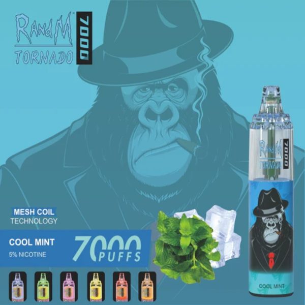 RandM Tornado 7K (7000) Puffs 14ml E-liquid 850mAh Battery 2% 5% Nicotine Rechargeable (type-C) Disposable Vape 11 RandM Tornado 7K (7000) Puffs 14ml E-liquid 850mAh Battery 2% 5% Nicotine Rechargeable (type-C) Disposable Vape