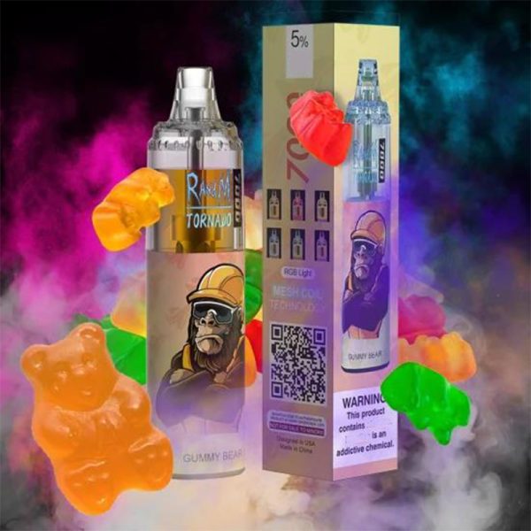 RandM Tornado 7K (7000) Puffs 14ml E-liquid 850mAh Battery 2% 5% Nicotine Rechargeable (type-C) Disposable Vape 3 RandM Tornado 7K (7000) Puffs 14ml E-liquid 850mAh Battery 2% 5% Nicotine Rechargeable (type-C) Disposable Vape