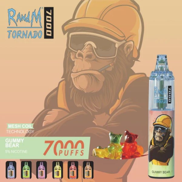 RandM Tornado 7K (7000) Puffs 14ml E-liquid 850mAh Battery 2% 5% Nicotine Rechargeable (type-C) Disposable Vape 14 RandM Tornado 7K (7000) Puffs 14ml E-liquid 850mAh Battery 2% 5% Nicotine Rechargeable (type-C) Disposable Vape