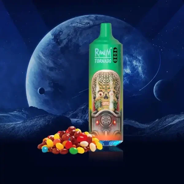 RandM Tornado 9K (9000) Puffs 850mAh Battery 18ml E-juice 2% 5% Nicotine RGB Light Disposable Vape 3 RandM Tornado 9K (9000) Puffs 850mAh Battery 18ml E-juice 2% 5% Nicotine RGB Light Disposable Vape