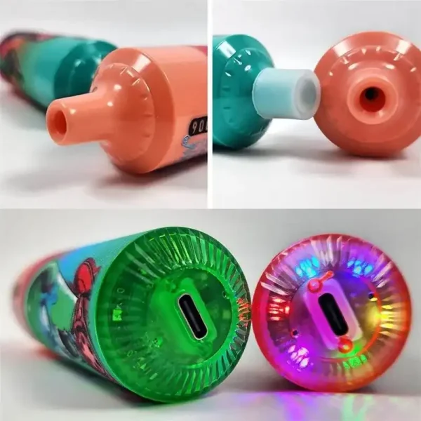 RandM Tornado 9K (9000) Puffs 850mAh Battery 18ml E-juice 2% 5% Nicotine RGB Light Disposable Vape 9 RandM Tornado 9K (9000) Puffs 850mAh Battery 18ml E-juice 2% 5% Nicotine RGB Light Disposable Vape