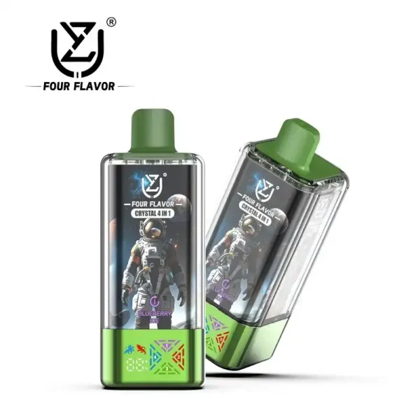 UZY Crystal 100k (100000) Puff (4in 1) Four Flavors 56ml E-Liquid 650mAh Battery Rechargeable 0% 2% 3% 5% Nicotine Disposable Vape 2 UZY Crystal 100k (100000) Puff (4in 1) Four Flavors 56ml E-Liquid 650mAh Battery Rechargeable 0% 2% 3% 5% Nicotine Disposable Vape