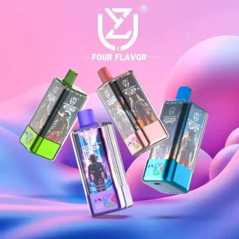 Home 18 UZY Crystal 100k (100000) Puff (4in 1) Four Flavors 56ml E-Liquid 650mAh Battery Rechargeable 0% 2% 3% 5% Nicotine Disposable Vape