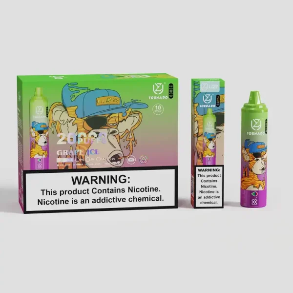 UZY Tornado 20K (20000) Puffs 2% 5% Nicotine 28ml E-liquid LED Display Type-C Rechargeable Disposable Vape Pen 11 UZY Tornado 20K (20000) Puffs 2% 5% Nicotine 28ml E-liquid LED Display Type-C Rechargeable Disposable Vape Pen