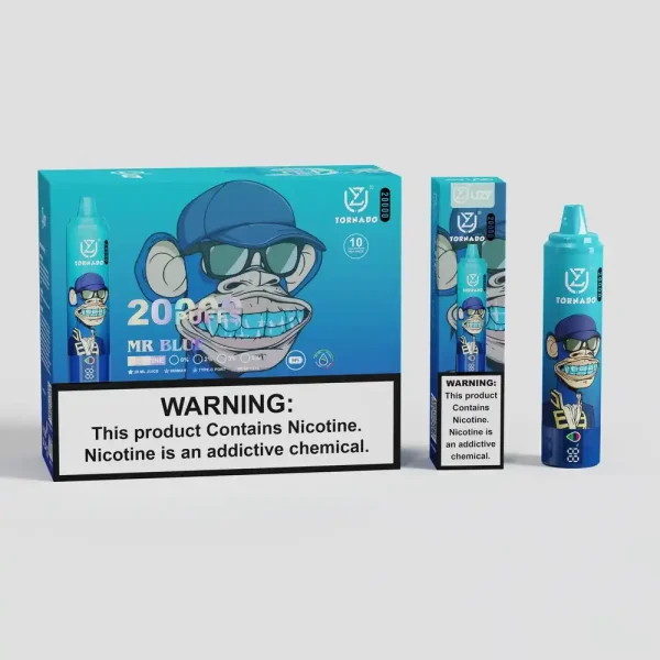 UZY Tornado 20K (20000) Puffs 2% 5% Nicotine 28ml E-liquid LED Display Type-C Rechargeable Disposable Vape Pen 3 UZY Tornado 20K (20000) Puffs 2% 5% Nicotine 28ml E-liquid LED Display Type-C Rechargeable Disposable Vape Pen