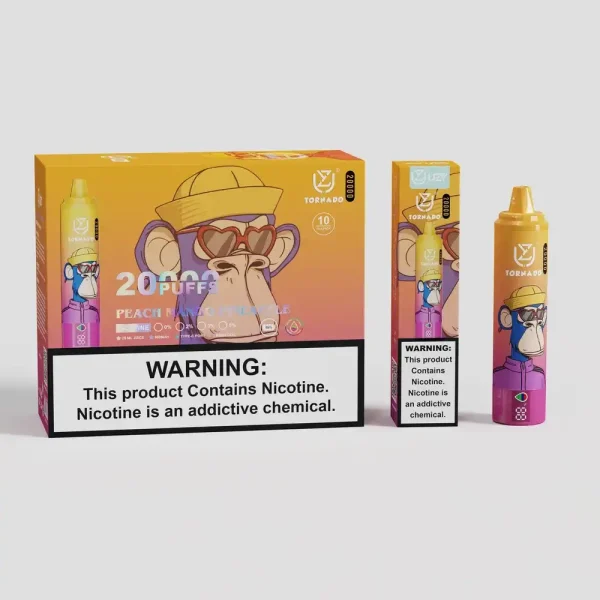 UZY Tornado 20K (20000) Puffs 2% 5% Nicotine 28ml E-liquid LED Display Type-C Rechargeable Disposable Vape Pen 5 UZY Tornado 20K (20000) Puffs 2% 5% Nicotine 28ml E-liquid LED Display Type-C Rechargeable Disposable Vape Pen