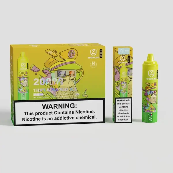 UZY Tornado 20K (20000) Puffs 2% 5% Nicotine 28ml E-liquid LED Display Type-C Rechargeable Disposable Vape Pen 9 UZY Tornado 20K (20000) Puffs 2% 5% Nicotine 28ml E-liquid LED Display Type-C Rechargeable Disposable Vape Pen