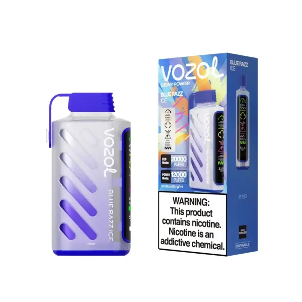 Vozol Gear Power 20K (20000) Puffs Full Screen Display 20mL E-liquid 2% 5% Nicotine USB Type-C Charging Disposable Vape 35 Vozol Gear Power 20K (20000) Puffs Full Screen Display 20mL E-liquid 2% 5% Nicotine USB Type-C Charging Disposable Vape