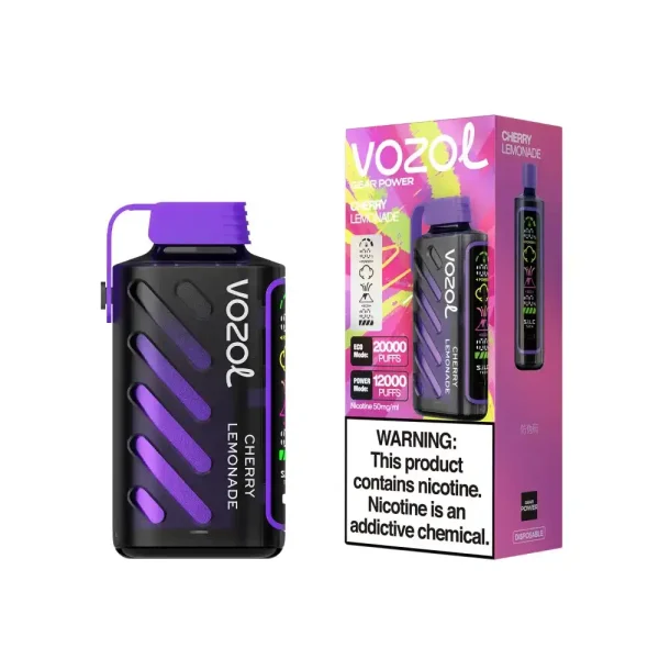 Vozol Gear Power 20K (20000) Puffs Full Screen Display 20mL E-liquid 2% 5% Nicotine USB Type-C Charging Disposable Vape 36 Vozol Gear Power 20K (20000) Puffs Full Screen Display 20mL E-liquid 2% 5% Nicotine USB Type-C Charging Disposable Vape