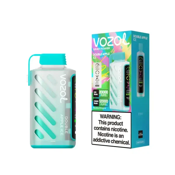 Vozol Gear Power 20K (20000) Puffs Full Screen Display 20mL E-liquid 2% 5% Nicotine USB Type-C Charging Disposable Vape 37 Vozol Gear Power 20K (20000) Puffs Full Screen Display 20mL E-liquid 2% 5% Nicotine USB Type-C Charging Disposable Vape
