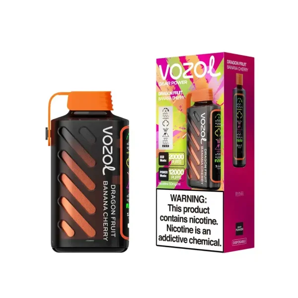 Vozol Gear Power 20K (20000) Puffs Full Screen Display 20mL E-liquid 2% 5% Nicotine USB Type-C Charging Disposable Vape 38 Vozol Gear Power 20K (20000) Puffs Full Screen Display 20mL E-liquid 2% 5% Nicotine USB Type-C Charging Disposable Vape