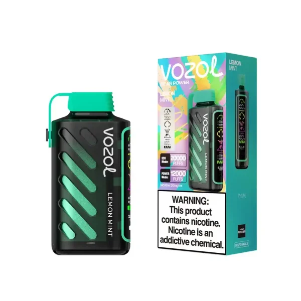 Vozol Gear Power 20K (20000) Puffs Full Screen Display 20mL E-liquid 2% 5% Nicotine USB Type-C Charging Disposable Vape 42 Vozol Gear Power 20K (20000) Puffs Full Screen Display 20mL E-liquid 2% 5% Nicotine USB Type-C Charging Disposable Vape