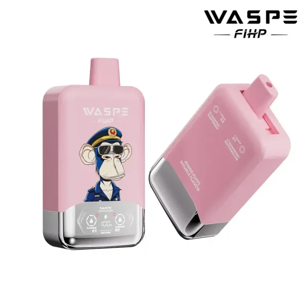 WASPE FIHP Double Flavor 40K (40000) Puffs Smart LED Display 2% 5% Nicotine 36mL E-liquid 850mAh Rechargeable Battery Disposable Vape 15 WASPE FIHP Double Flavor 40K (40000) Puffs Smart LED Display 2% 5% Nicotine 36mL E-liquid 850mAh Rechargeable Battery Disposable Vape